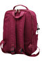 Bvt-1900 Claret Red School Bag Water Resistant Fabric Unisex School Backpack - 4