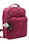 Bvt-1900 Claret Red School Bag Water Resistant Fabric Unisex School Backpack