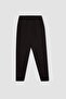 S7370Az/Bk81 Defacto Women's Tracksuit Bottom Black