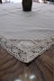 100x100 fiskos tablecloth with buldan lace - 4