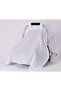 Stroller Cover 100% Cotton Muslin Fabric White Color