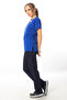 Top Cobalt Blue Bottom Navy Blue Premium Fabric Lycra Surgical Doctor Nurse Scrubs Jersey Suit - 6