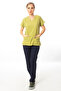 Top Pistachio Green Bottom Navy Blue Premium Fabric Lycra Surgical Doctor Nurse Scrubs Jersey Suit - 3