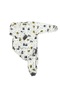 Ecru Sweet Dreams Flannel Romper for Children Aged 7-12 - Fiber Free and Comfortable Sleep Design - 2
