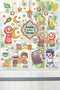Children's Ramadan Joy Ramadan Glass Wall Door Sticker Set Ramadan Ornaments - 2