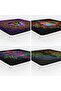 Far East Yoga Designed 4-Piece Colorful Zippered Chair Cushion Set - 5