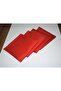 4 Pieces Red Fabric Serving Napkins 1st Quality Duck Linen Fabric (DERTLESS FABRIC) - 2