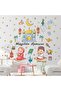 Prayer Snake Kids Welcome Ramadan Set Glass Wall Door Sticker Set - 2