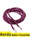 150 Cm Round Laces, 60cm-350cm Desired Length Metal Tip Corded Shoelaces, 1 Pair
