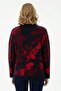 Women's Navy Blue Crew Neck Sweater - 5