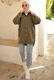61655 Elastic Shirt Khaki