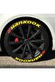 Dodge Yellow Permanent Tire Lettering Dodge Sticker 8 Kit Large Size Compatible - 3