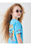 LCW Kids Crew Neck Nostalgic Monkey Printed Short Sleeve Unisex Children's T-Shirt - 5