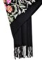 Modal Cashmere Embroidered Stone Shawl - 6