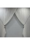 Hidden Double Breasted Greek Tulle (1/3) Tight Pleat All Room Suitable Skirt Leaded Tulle Curtain, - 3