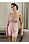 Women's 6 Piece Combed Cotton Laced Nightgown & Dressing Gown Dowry Set - 4