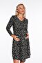 Pregnant Liv Dress - Black/white - 3