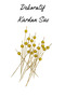 Decorative Bamboo Toothpick Ornament 25 Pieces [Yellow Shiny Ball] - 2