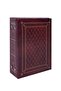 Leather Look Photo Album - 10x15 Claret Red