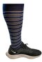 Italian Mercerized Men's 2-Piece Knee-Length Striped 200 Needle Thin Fabric Special Boxed - 7
