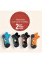 Micro Tactel Unisex 2-Piece Half-Neck Sport Neon Color Heel, Toe Towel