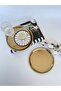 Gold Round Serving Tray - 4