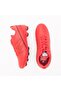 28524 Red Patterned Printed Detail Astroturf Football Shoes - 4