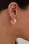 Pearl Hoop Women's Earrings - 3