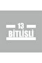 White 16X9 cm 13 Bits Car Sticker