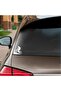Bicycle Car Sticker 14x15 Cm White - 2