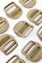 2.5 Cm Beige Desert Color Hump Buckle 10 Pieces - 4