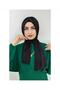 شال أسود جاهز برباط أسود - 3