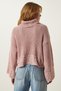 Women's Powder Turtleneck Textured Seasonal Knitwear Sweater MW00133 - 5