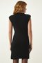 Women's Black Mini Knitwear Dress YY00198 - 5