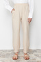 Stone Linen-Look Vest Pants Woven Top and Bottom Set TCTSS24US00023 - 5