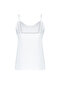 Ecru Collar Frilly Strappy Woven Blouse TWOSS24BZ00157 - 8