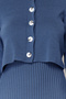 Indigo Düz Midi Triko Elbise TWOSS23EL00738 - 4