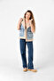 Women's Double Pocket Furry Vest Z1051 - 3