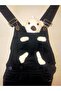 Unisex Kids Teddy Bear Jean Salopet - 3