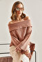 Women's Dark Powder Degaje Collar Sweater 40981004 - 5