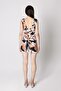 Women's Sleeveless Patterned Mini Dress - 8