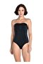 Black Drop Patterned Swimsuit