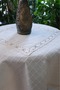 100x100 fiskos tablecloth with buldan lace - 2