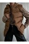 Women's Pocketed Zippered Hooded Puffer Vest Coat - 2