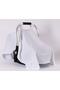 Stroller Cover and Nursing Cover Set of 2 Plain White Hospital Issue 100% Cotton Muslin Fabric - 2