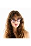 Lauro Unisex Round Classic Havana Sunglasses Blue Gradient - 2