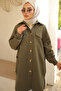 61655 Elastic Shirt Khaki - 5