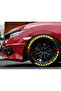 Dodge Yellow Permanent Tire Lettering Dodge Sticker 8 Kit Large Size Compatible - 2