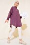 Women's Sleeve Ribbed Detailed Linen Shirt