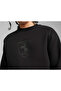 Ferrari Race Big Shield Crew Men's Casual Sweatshirt62380201 Black - 4